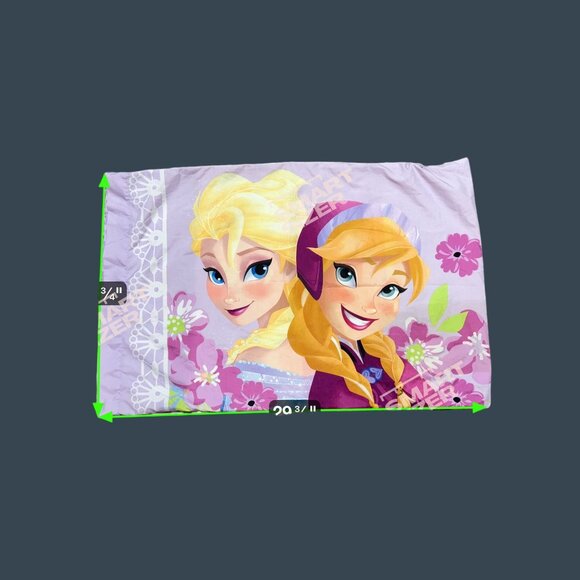 Disney Princess Twin Comforter + Frozen Pillowcase  Set Belle Cinderella Blanket - Picture 5 of 12